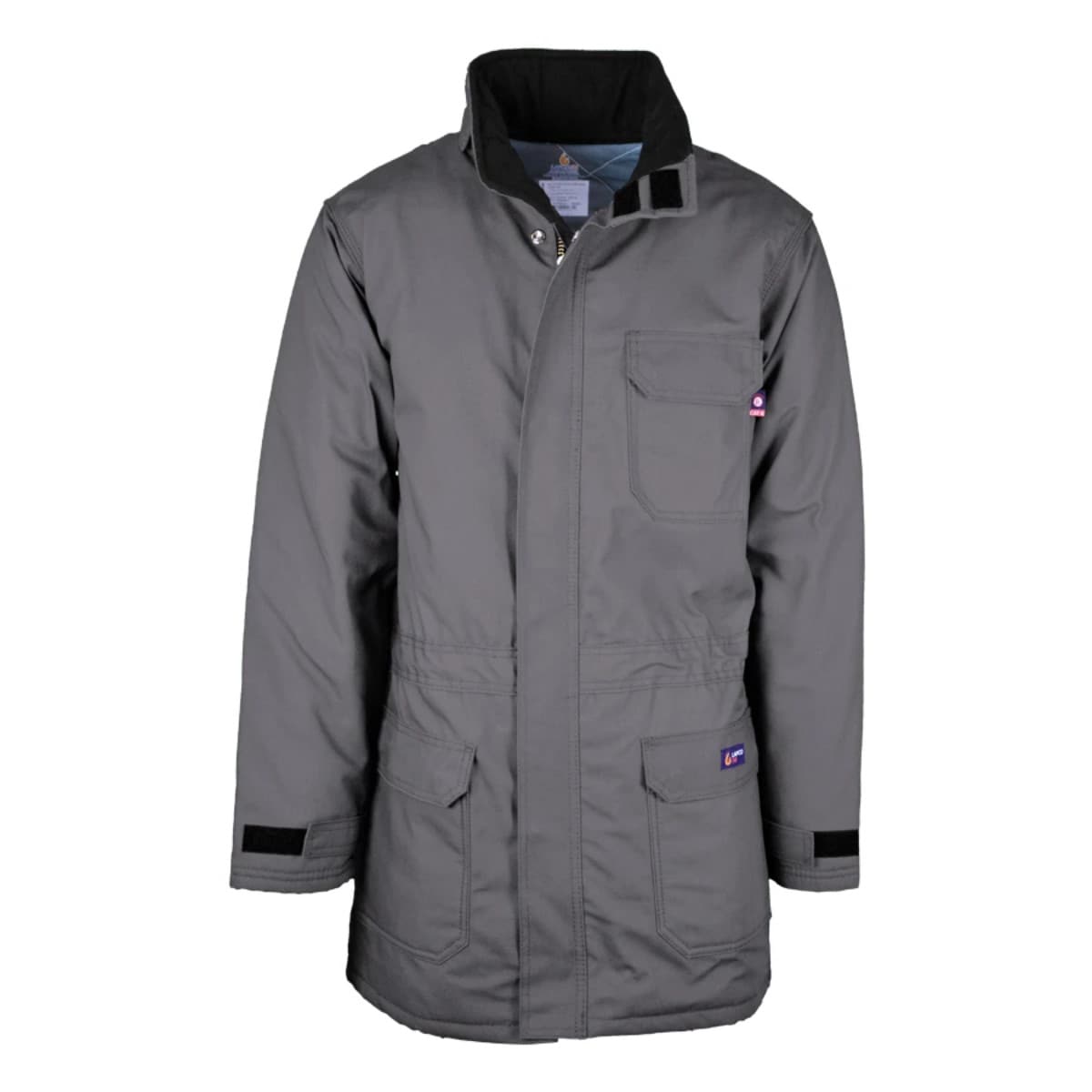 LAPCO Insulated FR Parka with Windshield Technology in Gray